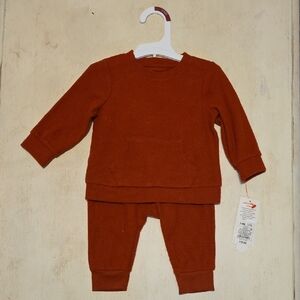 Cat & Jack Rust Kids Matching Set